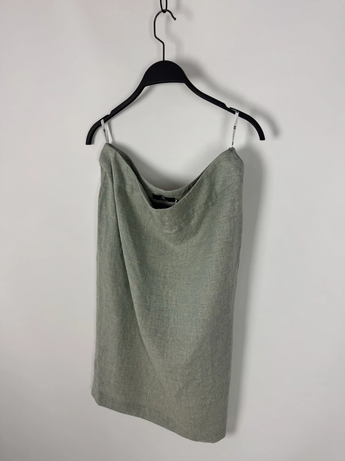 Y2K Vintage Givenchy Vision Linen Midi Skirt