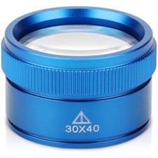 Jewelers loupe magnifier 30x portable magnifying glasses optics lens m