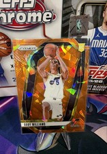 2024-25 Panini Prizm - Cody Williams #232 Orange Ice Prizm (RC)