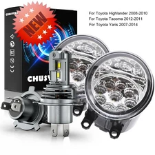 4x Combo Headlight Hi/Lo Beam Bulbs + Fog Light Lamp for Toyota Tacoma 2012-2011