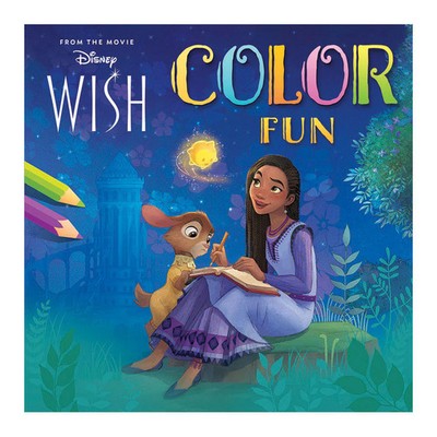 Deltas Disney Colour Fun Wish Malbuch