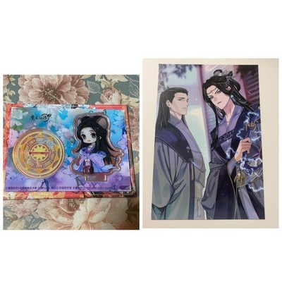 Mo Dao Zu Shi Acrylic Stand & Postcards Jiang Yanli Jiang Fengmian Yu Zihuan