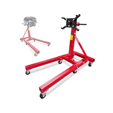 Heavy Duty Foldable Engine Stand 2000LBS Capacity, 360 Degree Rotating Head a...