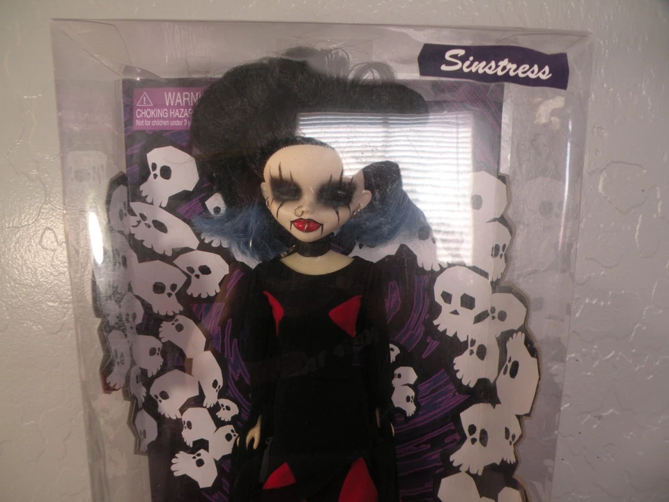 Muñeca SINSTRESS Bleeding Edge Goths 12 pulgadas Beg Punk Serie 1 2003 Caja dañada Foto 2 de 4