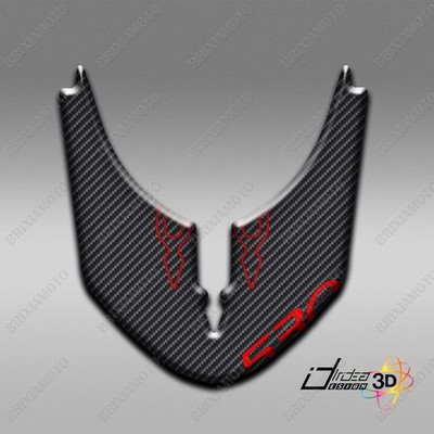 Pegatina Aufkleber 3D Guardabarro Tmax 530 Apto Para T Max 2012-2014 Rojo Carbon