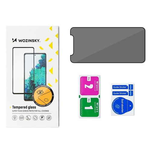 Wozinsky Privacy Glass szkło hartowane Samsung Galaxy A23 z filtrem Anti Spy pry - Zdjęcie 1 z 9