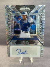 2024 Panini Prizm Sensational Signatures Dustin Harris #SS-DH Pulsar /199 Texas