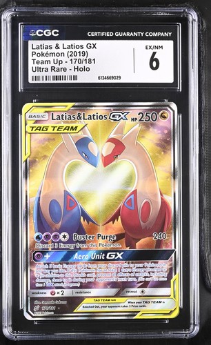 Latias & Latios-GX graded CGC 6 for sale on eBay