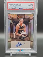 Aaliyah Edwards - 2024 Select WNBA - Silver Signature Auto - Rookie - PSA 10