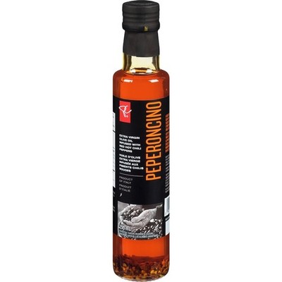 2-Pack PC Black Label Extra Virgin Olive Oil Infused With Red Hot Chili Peppers