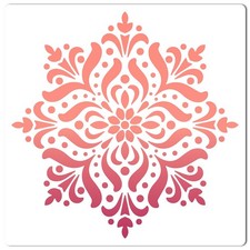 Mandala Stencil for DIY Crafts Wall Art Reusable Plastic - StencilAir