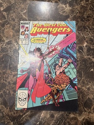 The West Coast Avengers Vision Quest Vol.2 #43, 1989 Marvel Comics