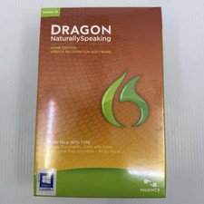 Nuance Dragon NaturallySpeaking 12 Home Edition PC Software New Sealed