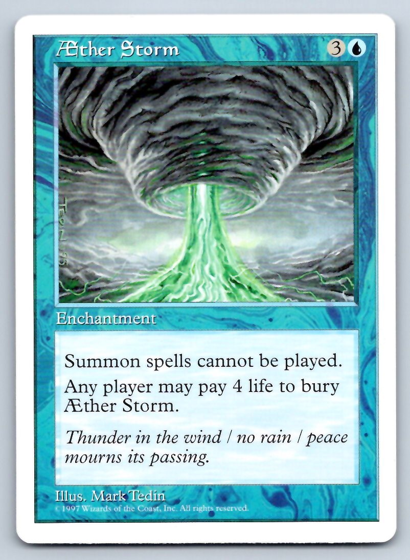 Magic: The Gathering Aether Storm Fifth Edition 5ED UC LP