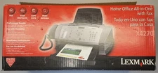 Lexmark X4270 All-In-One Inkjet Printer Copy Scan Fax Printer Used Very Little 