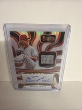 2025 Panini Select Prizm Bronson Arroyo Silver Patch Auto /99