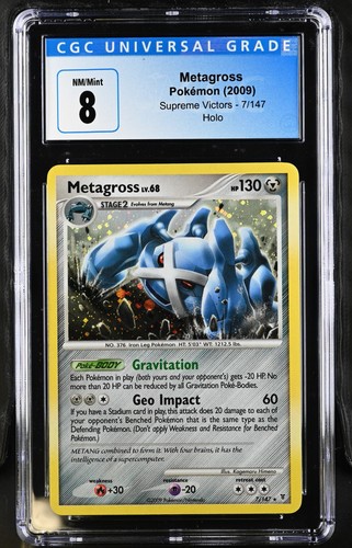 Metagross graded CGC 8 for sale on eBay
