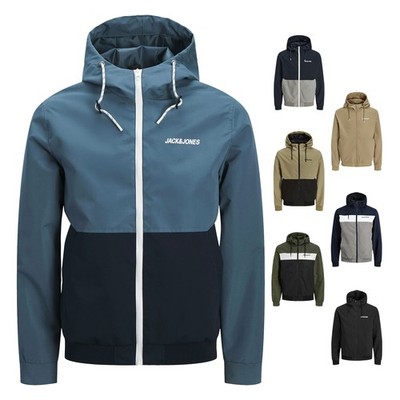 JACK & JONES Herren Jacke Bomberjacke Kapuzenjacke Blousonjacke Rush Hood Bomber