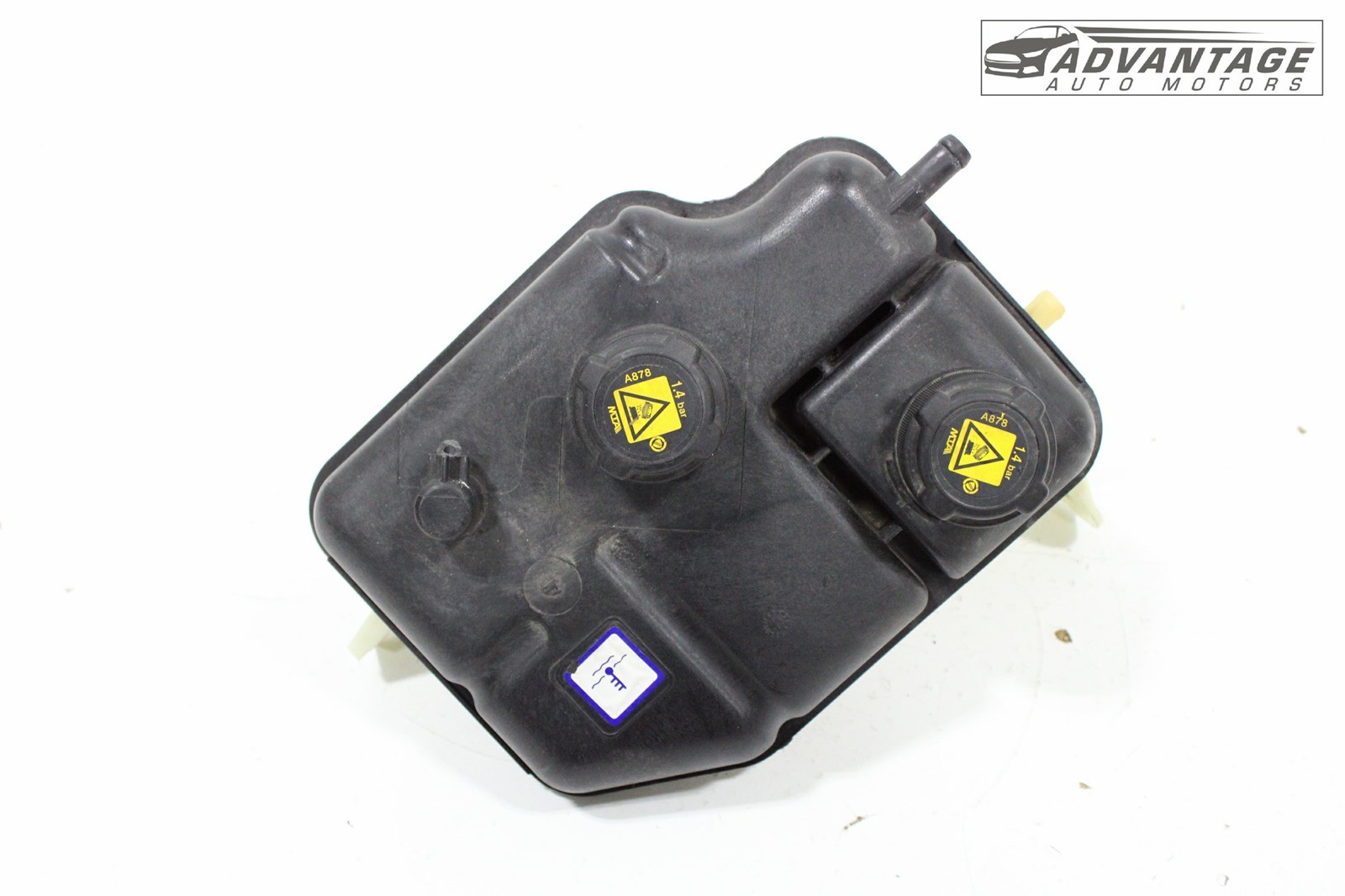 2014-21 MASERATI QUATTROPORTE 3.0L V6 COOLANT EXPANSION TANK RESERVOIR & CAP OEM