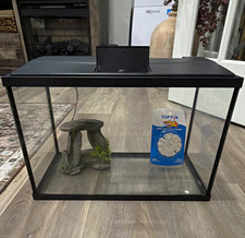 Top Fin Glass Aquarium 16x8.25x10.5 Outer Dims - Fish Tank - Read description