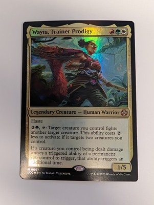 Wayta, Trainer Prodigy Commander: the Lost Caverns of Ixalan Foil - MTG MYTHIC 