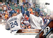2016 Topps #94 Miguel Cabrera / J.D. Martinez