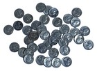 Roll of (40) 90% Silver Washington Quarters, Quarters 25 cents — photo 3