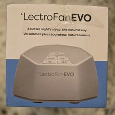 LectroFan EVO- Non-Looping Sleep Sound Machine - Get Better Sleep  - White