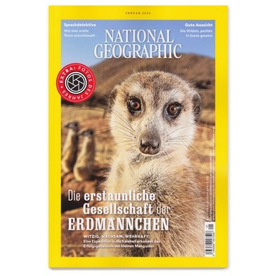 National Geographic Magazin Januar 2026 Natur Wissenschaft Politik 11 Themen