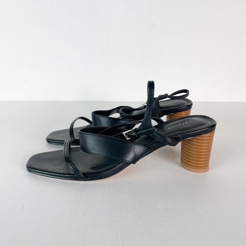 Topshop sandali donna Dita con cinturino alla caviglia neri taglia 38 - Foto 6 di 10