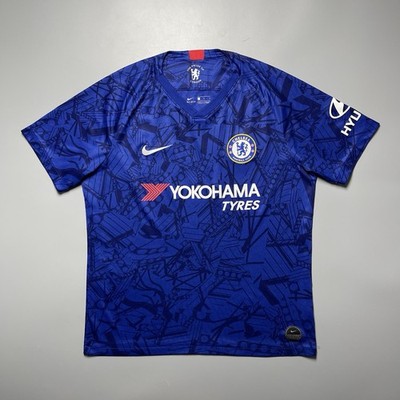 CHELSEA NIKE 2019/2020 FOOTBALL HOME JERSEY #10 EDEN HAZARD SIZE