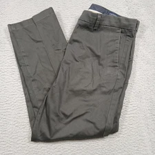 Dockers Pants Mens 36x29 Gray Straight Flex Comfort Signature Khaki Chinos