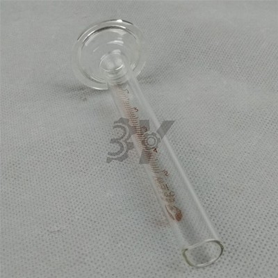 New 2PCs Lab Borosilicate Glassware 5mL Graduated Measuring Glass Cylinder *tn