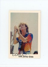 Andy Gibb — 1980 Popbilder Period After Number V #535
