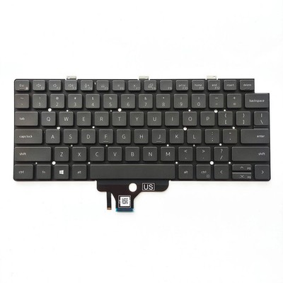 New Dell Latitude 5320 7310 7320 018YPJ 18YPJ Backlit US Keyboard