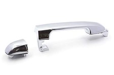Exterior Chrome Door Handle Front Passenger Right Side Replacement for Kia