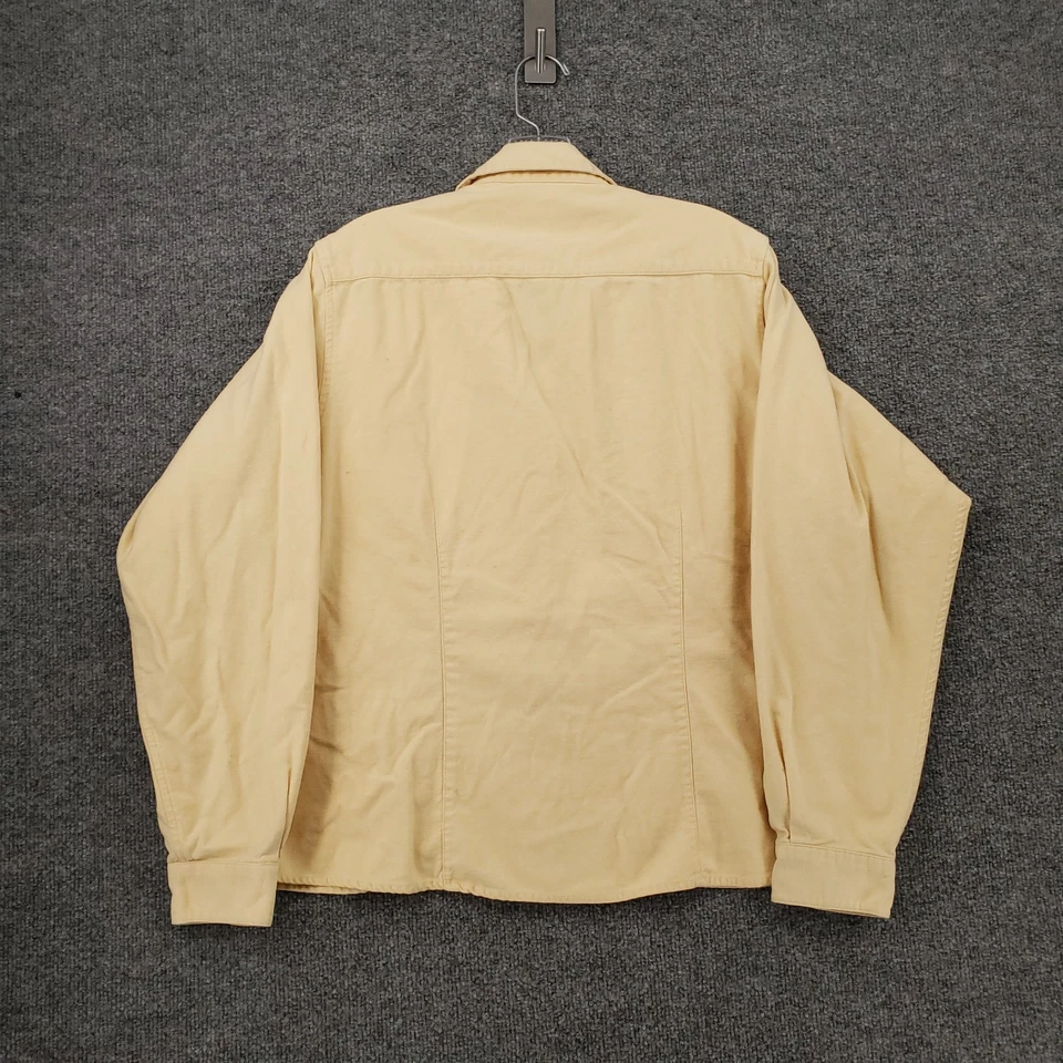 Camisa con botones REI de colección para mujer XL extra grande amarilla manga larga senderismo campamento Foto 2 de 4