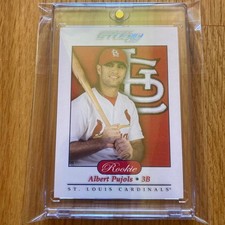 DONRUSS STADIO 2001 ALBERT PUJOLS RC