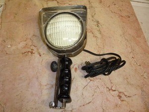 Vintage Arel #100 Lott-A-Lite Movie Flood Lamp w/GE Uniflood Bulb UNTested-