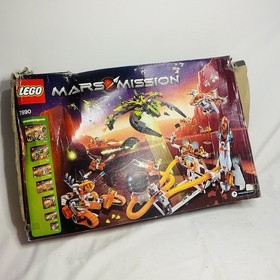 Sealed NEW Lego Mars Mission: Eagle Command Base (7690) Complete Set