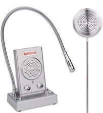 Dual-Way Counter Window Intercom System Communication Microphone Bank/Office