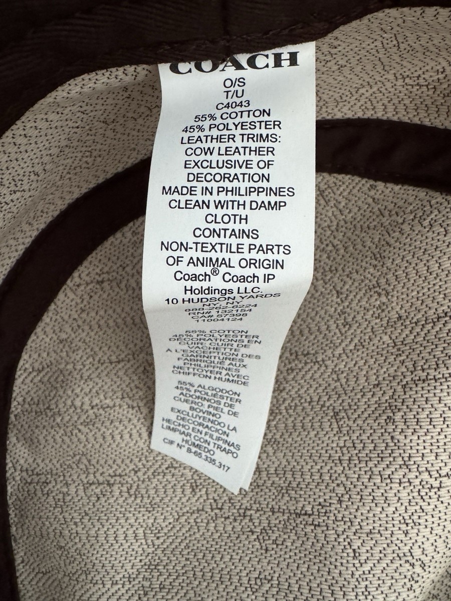Coach Signature Jacquard Bucket Hat View 5
