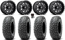Fuel Lethal 15 Wheels Black 35 Rocscraper Sticky Tires Can-am Maverick X3 Fuel Lethal 15 Wheels Black 35 Rocscraper Sticky Tires Can-am Maverick X3