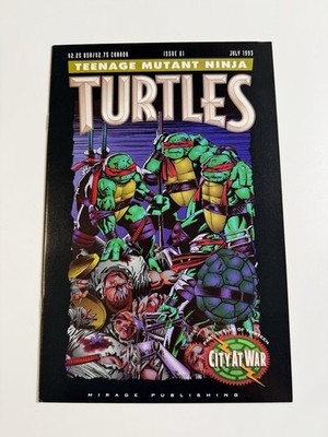Teenage Mutant Ninja Turtles #61 Mirage Comics 1993 Late Issue Low Print