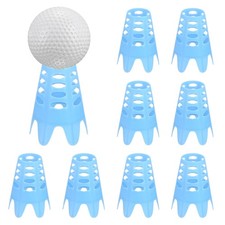 Golf Simulator Tees 8PCS - Plastic Golf Tees Use for Home - Blue 