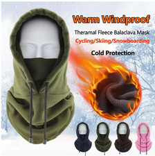 Fashion Polar Fleece Women Men Balaclava Winter Hat Beanies Warmer Windproof