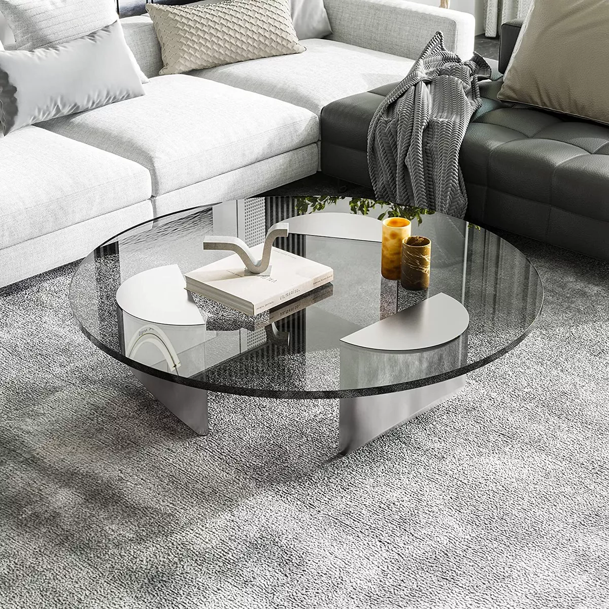 Modern coffee table for on sale sectional