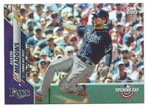 2020 Topps Opening Day Purple Foil Parallel Meijer Exclusive - U Pick You Pick - Picture 134 of 154