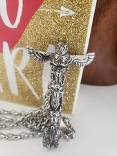 HUGE Han Cholo TOTEM POLE stainless Men Neckl...