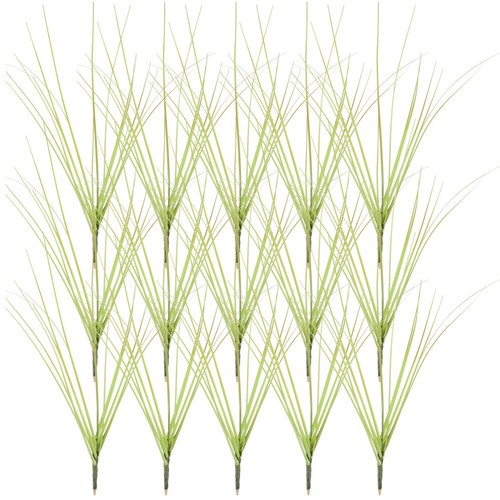 15 Pcs Simulated Grass House Decor Artificial Plants For Home Indoor - Picture 3 of 12